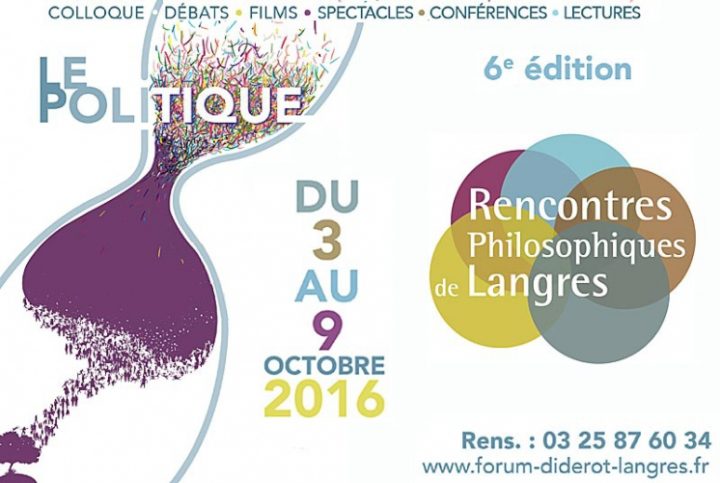 Rencontres philosophiques de Langres 2016