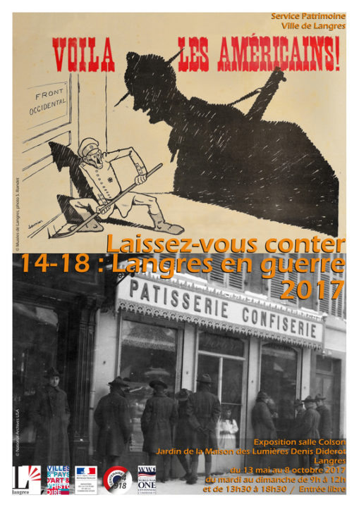 Exposition du service patrimoine : Laissez-vous conter 14-18, La présence américaine à Langres