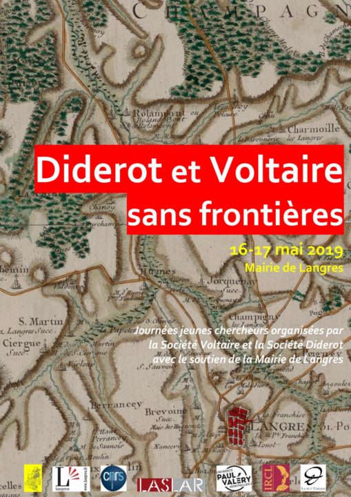 COLLOQUE JEUNES CHERCHEURS : DIDEROT ET VOLTAIRE SANS FRONTIÈRES