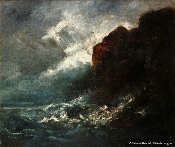 Tempête sur la mer