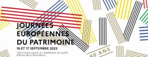 Journées européennes du patrimoine 2023