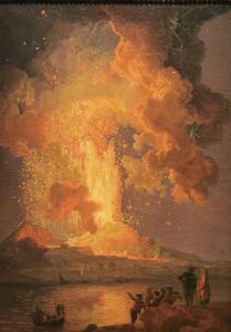 L’éruption du Vésuve en 1779