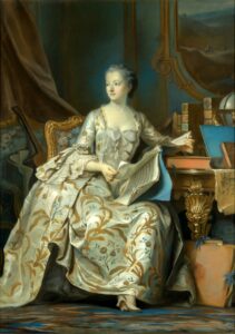 Portrait de la marquise de Pompadour