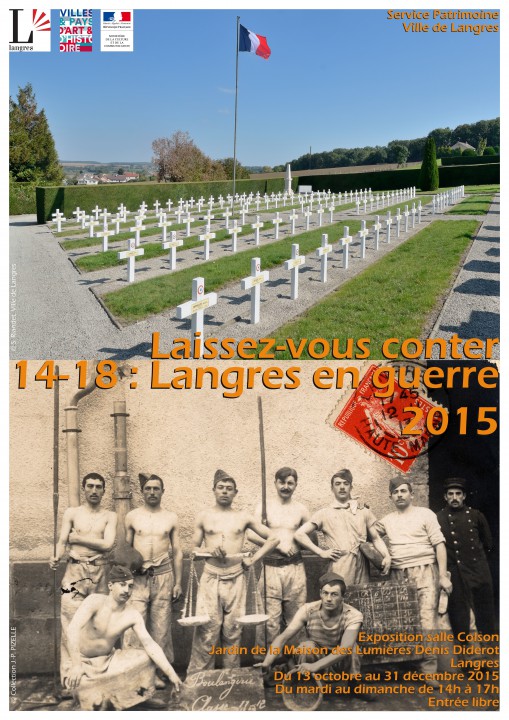 Laissez-vous conter 14-18 : Langres en guerre 2015