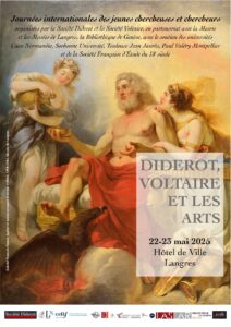 Journées internationales des jeunes chercheuses et chercheurs, des Société Diderot et société Voltaire