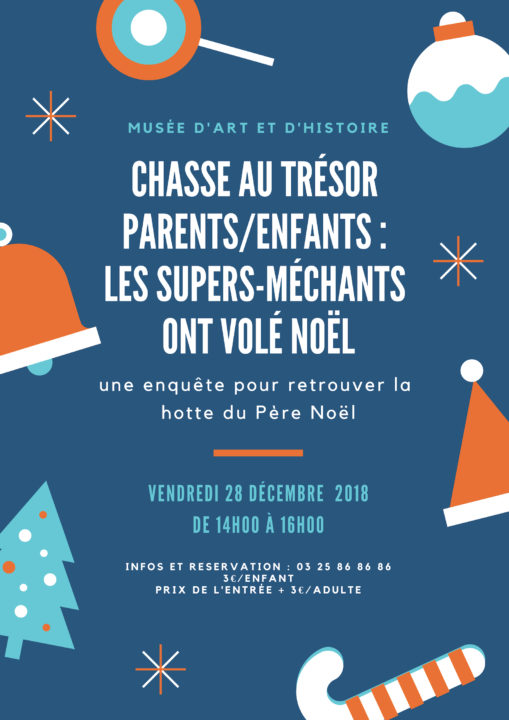 Chasse au trésor parents/enfants : Les supers-méchants ont volé Noël