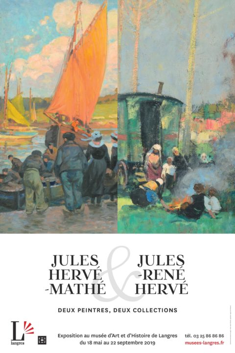 Nouvelle exposition : Jules Hervé-Mathé et Jules-René Hervé : deux peintres, deux collections.
